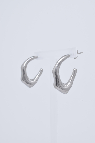 Wholesaler Kapyco - STAINLESS STEEL EARRINGS