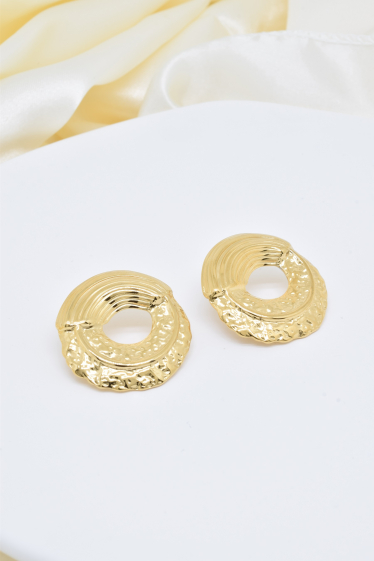 Wholesaler Kapyco - Stainless steel clip-on earrings