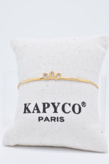 Wholesaler Kapyco - Stainless steel half bangle bracelet
