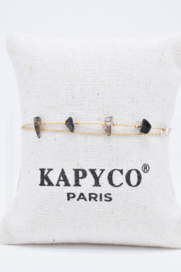 Wholesaler Kapyco - Golden steel bracelet