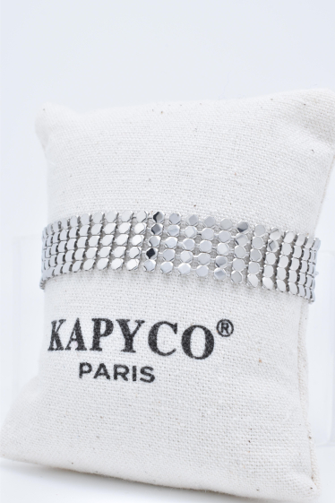 Wholesaler Kapyco - Silver stainless steel bracelet