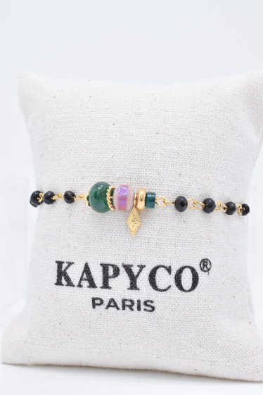 Wholesaler Kapyco - Gold stainless steel bracelet