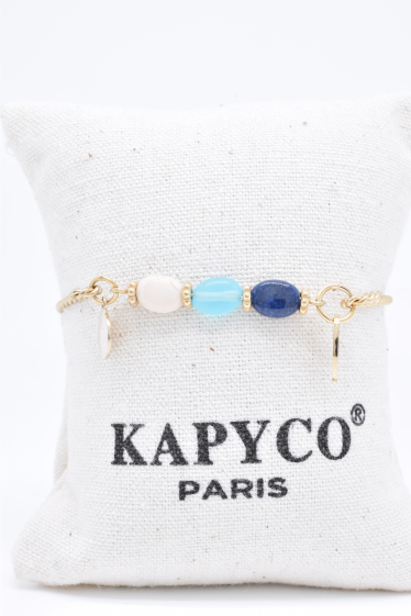 Wholesaler Kapyco - Silver steel bangle bracelet