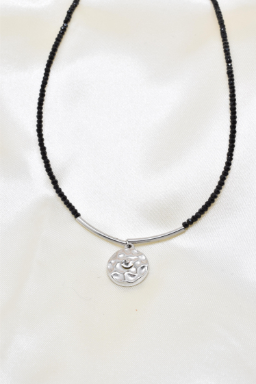 Wholesaler Kapyco - Steel necklace with crystals