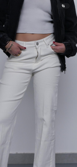 Grossiste KATE DENIM - Pantalon coupe droite