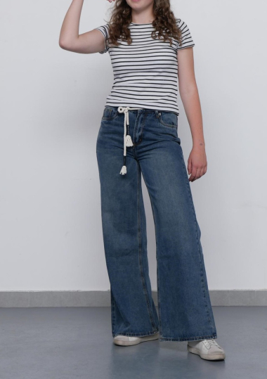 Wholesaler KATE DENIM - Super Wide denim jean pants