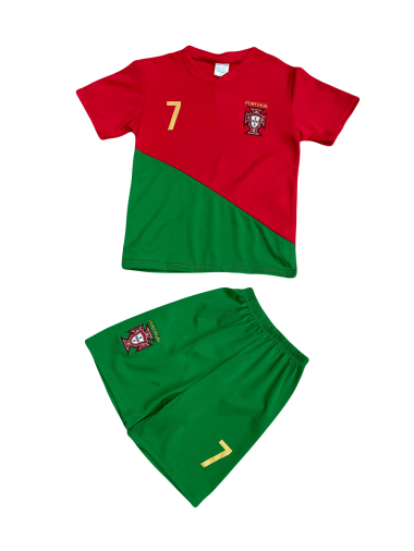 Wholesaler Kayenne - children's t-shirt and shorts set