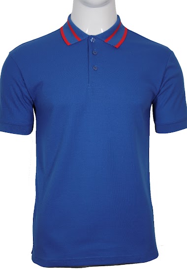 Men's polo shirt short sleeve.
