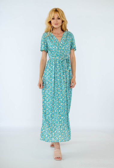 Wholesaler Kaylla - Printed dress.The model measures 175 cm