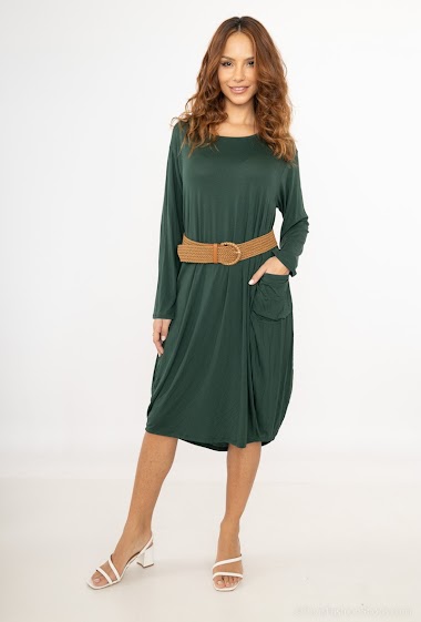 Dress with 2 pockets