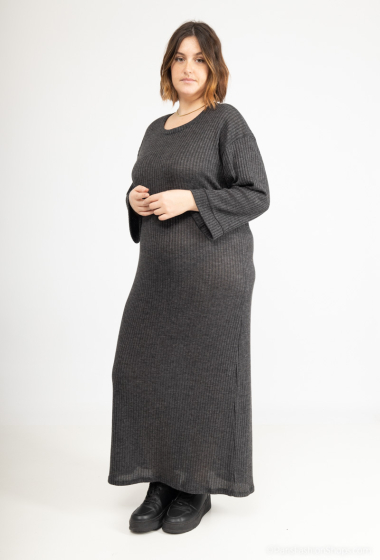 Robe en maille grande taille new arrivals