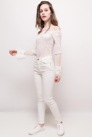 Wholesalers K&E Diffusion - Body in transparent lace