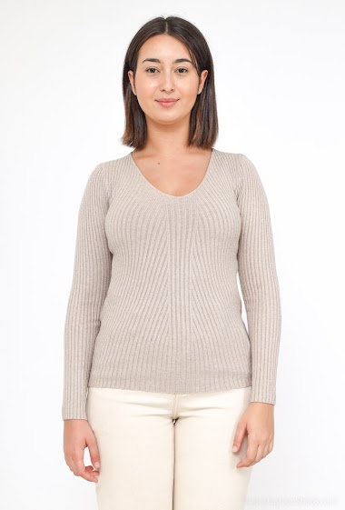 Wholesaler WHOO - Rib knit sweater