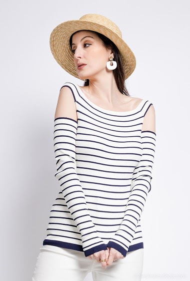 Wholesaler WHOO - Striped sweater