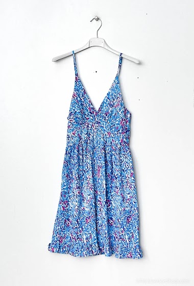 Wholesaler WHOO - Printed suspender dress