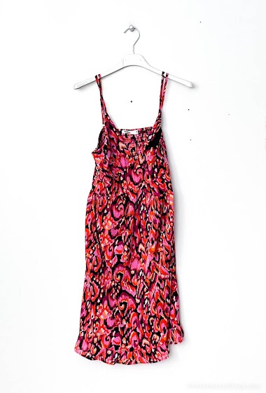 Wholesaler WHOO - Printed suspender dress