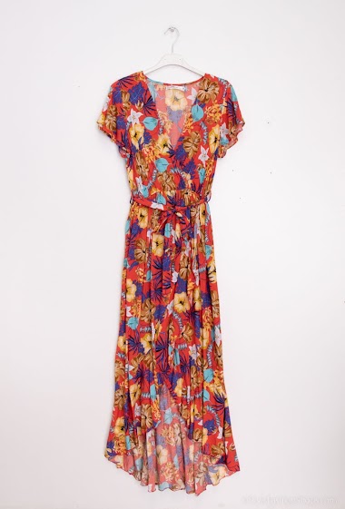 Wholesaler WHOO - Printed wrap dress