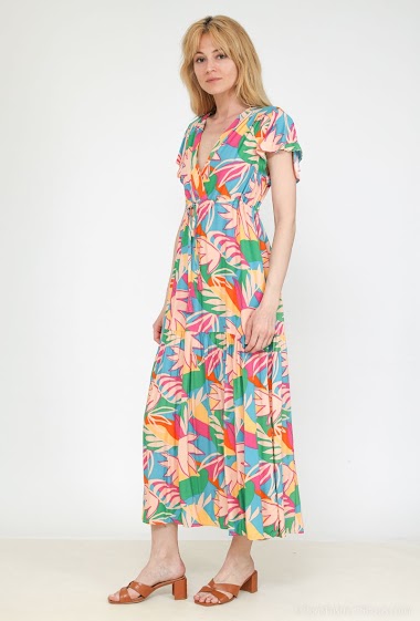 Großhändler WHOO - Printed wrap dress