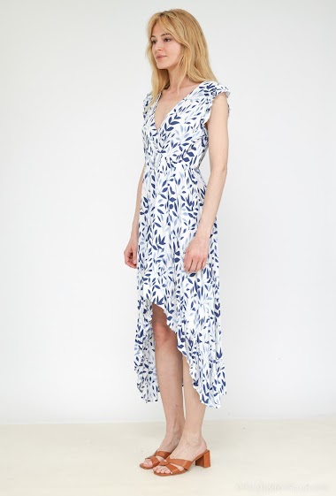 Wholesaler WHOO - Printed wrap dress