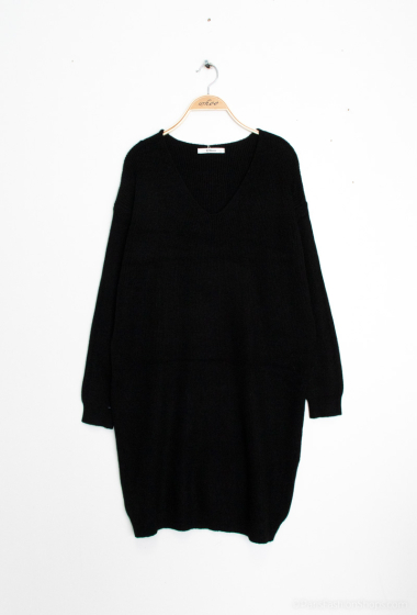 Wholesaler WHOO - v-neck knit dress