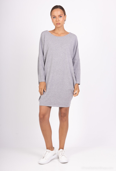 Mayorista WHOO - Vestido tipo jersey oversize