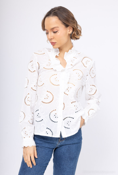 Wholesaler Ki&Love - Embroidered blouse