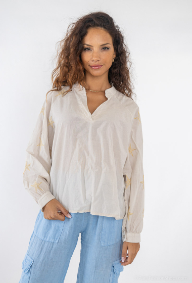 Wholesaler Ki&Love - Embroidered blouse