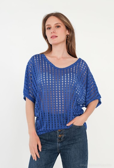 Wholesalers Ki&Love - Perforated blouse
