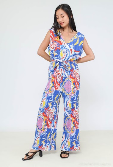 Wholesaler Ki&Love - Printed pleated jumpsuit