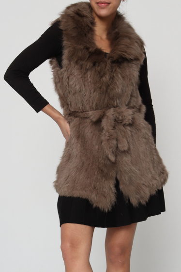 Wholesaler Ki&Love - Rabbit fur vest