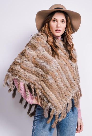 Wholesaler Ki&Love - Real fur poncho