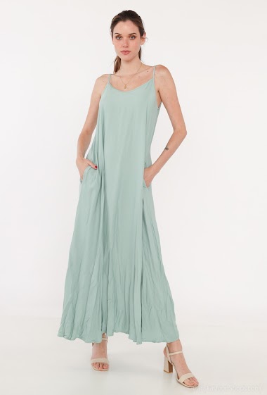 Wholesaler Ki&Love - Long dress with thin straps