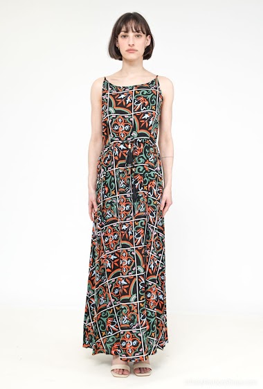 Wholesaler Ki&Love - Maxi printed dress