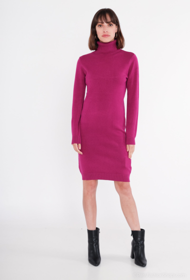 Wholesaler Ki&Love - Turtleneck sweater dress