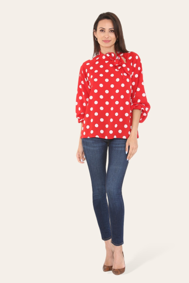 Wholesaler Kichic - Polka dot shirt