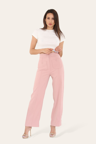 Wholesaler Kichic - Trousers with patch pockets