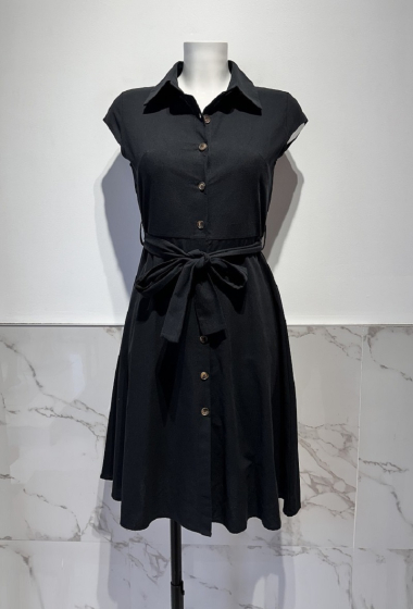 Wholesaler Kichic - Buttoned cotton dress