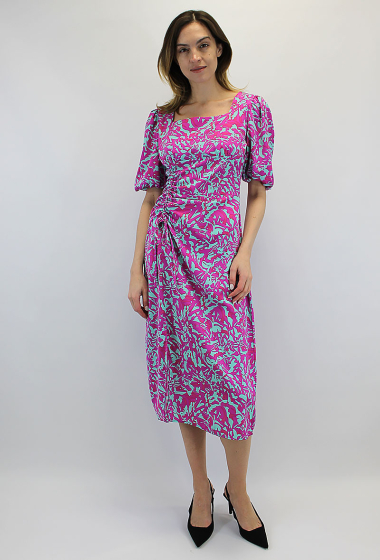 Wholesaler Kichic - Side ruched dress