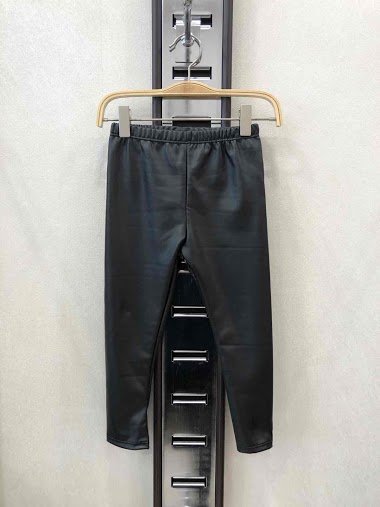 Wholesaler KIDS STAR - Faux leather legging