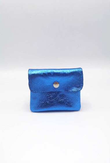 Wholesaler KL - Leather purse with flap