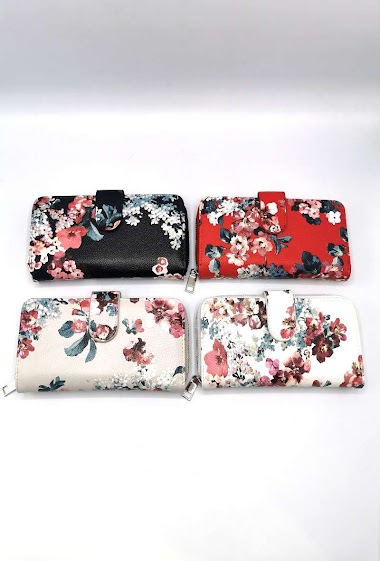 Wholesaler KL - Floral print wallet