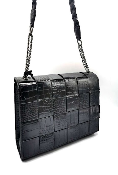 Wholesaler KL - Faux crocodile handbag
