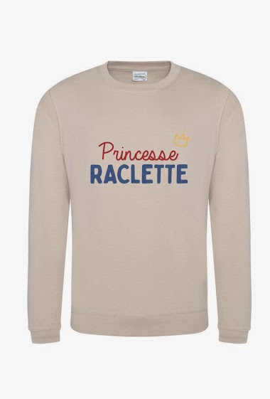 Mayorista Koloris - Sweat Adulte - Princesse raclette
