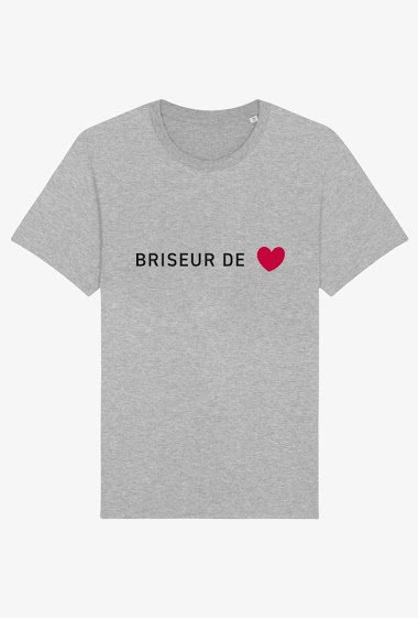 Großhändler Koloris - T-shirt Adulte - Briseur de cœur
