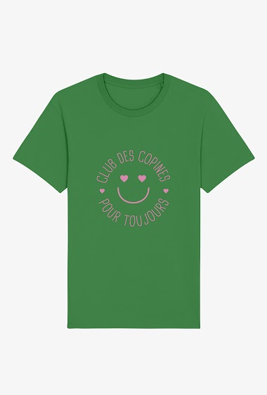 Großhändler Koloris - T-shirt enfant - Club des copines pour toujours