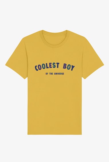 Grossiste Koloris - T-shirt enfant - Coolest boy of the universe