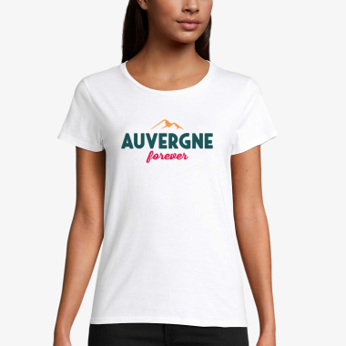 Grossiste Koloris - T-shirt Femme - Auvergne Forever