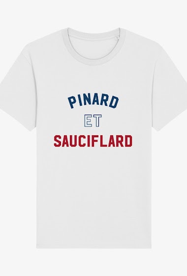 Großhändler Koloris - Tee-shirt Homme - Pinard et sauciflard