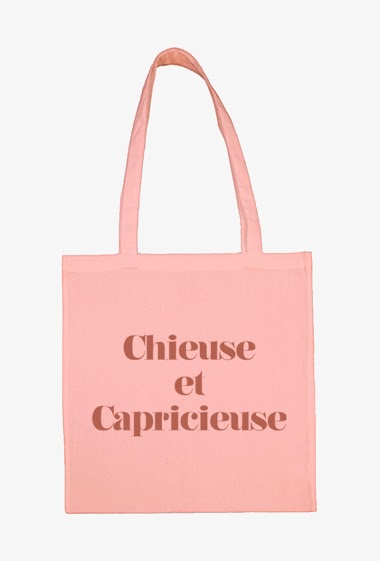 Wholesaler Koloris - Light Pink Tote Bag - Chieuse et Capricieuse