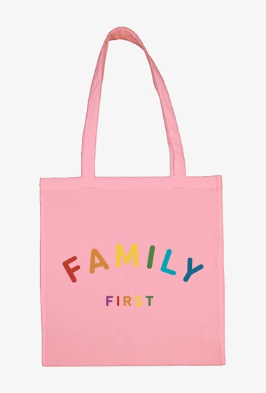 Großhändler Koloris - Rose Fashion Einkaufstasche - Family First